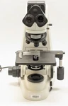 Nikon Eclipse 55I Microscope W/ 4 Objectives Missing Eyepiece. Fixed Price $650.00.