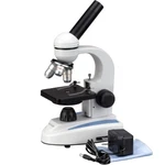 Amscope 40X-640X Student Kids Metal Glass Optics Biological Compound Microscope. Fixed Price $95.99.