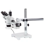 Amscope 7X-45X Boom Stand Trinocular Zoom Stereo Microscope + 54 Led Light. Fixed Price $584.99.