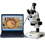 Amscope 3.5X-90X Stereo Zoom Microscope W Dual Halogen Lights + 5MP Camera. Fixed Price $879.99.