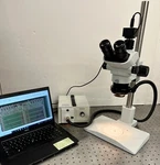 Olympus SZ61 Tr Stereozoom 200MM Wd Microscope 5 + Leeds Fiber. Fixed Price $3350.00.