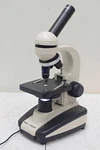 Ken Vision Model T-1201C Monocular Microscope W/ 3 Objectives 4X, 10X, 40X. Fixed Price $32.00.