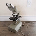 Bristolscope Bristoline Compound Microscope Missing Ocular Lens !!!. Fixed Price $275.00.