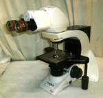 Leica DM2000 Microscope With 40 X, 10X Lenses. Fixed Price $1650.00.