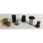 Vintage Microscope Eyepieces & Objectives Baker Carl Zeiss Ehrlich 5 Lenses. Fixed Price $79.00.