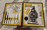 Vintage Tasco Deluxe 900X Microscope Black Wooden Box W/orig Paperwork &. Fixed Price $15.75.