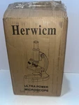 Herwicm Compound Triocular Microscope 40X-5000X Magnification, Research Grade. Fixed Price $82.00.