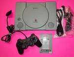 Sony Playstation PS1 Original Console System Bundle - Tested And Works. Fixed Price $78.00.