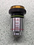 Olympus Plan 40 / 0.65 0.17 Microscope Objective Lens Used. Fixed Price $75.00.