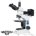 Amscope ME580T 50X-500X Trinocular Polarized-light Metallurgical Microscope. Fixed Price $1130.99.