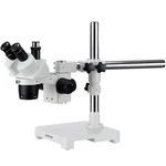 Amscope 20X-40X-80X Trinocular Stereo Microscope On Single Arm Boom Stand. Fixed Price $454.99.