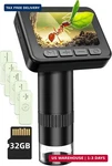 Imichi Microscope For Kids 50X-1000X Magnification- Inch Ips Hd Screen, 32GB. Fixed Price $57.58.