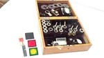 Vintage Leitz Wetzlar Bausch Lomb Optical Microscope Objective Kit. Fixed Price $282.01.