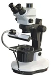 Gem Testing Darkfield Microscope Stereo Dual Illumination Clamp Gia Stand. Fixed Price $1079.10.