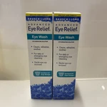 2X Bausch And Lomb Advanced Eye Relief Wash 4 Fl Oz Each Exp: 05-26+. Fixed Price $15.88.