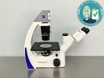 Zeiss Primovert Inverted Phase Contrast Microscope Tested W/ Warranty See Video. Fixed Price $3499.00.