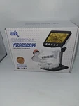 Wkr Digital Microscope 4.3" Lcd Usb 1000X Coin Magnifier With 8 Adj Led Lights. Fixed Price $38.00.