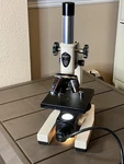 Swift Nine Sixty Series Monocular Microscope W/ DIN4, DIN10, DIN40 Objectives. Fixed Price $899.00.