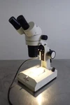 Accu-scope Binocular Stereo Microscope W/ 2 Eyepieces WF10X. Fixed Price $170.00.