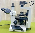 Lieder Inverted Trinocular Optical Instrument Microscope, Model MI-535. Fixed Price $1100.00.