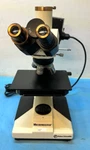 Fisher Micromaster Trinocular Metallurgical Microscope T0854. Fixed Price $400.00.