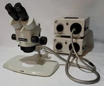 Meiji EMZ-13VX Stereo Zoom Microscope W/ Coaxial Illumination 10X 70X. Fixed Price $2200.00.