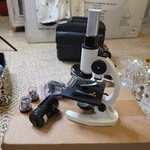 Fisher Scientific Student Microscope 4X 10X 40X Gray Classroom No Light Source. Fixed Price $16.16.