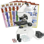 Amscope 40-1000X Student Compound Metal Microscope 2-LIGHTS Slide-set Batteries. Fixed Price $110.99.