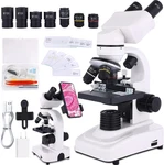 Microscope For Adults & KIDS,40-2500X Binocular School Lab Home. Fixed Price $268.99.