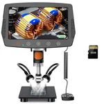 9 '' Lcd Digital Microscope, 1500X Magnification Coin With 16MP Ca.... Fixed Price $142.39.