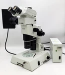 Olympus Stereo Microscope SZX12 With Fluorescence And Trinocular Head. Fixed Price $9950.00.