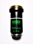 Zeiss 100X/1.25 Oil PH2 Phase Objective 160MM Rms 42 19 02. Fixed Price $37.99.