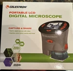 Celestron New Lcd Portable Handheld Digital Camera Microscope Mini 200X. Fixed Price $29.95.