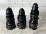 Zeiss CZ.2 Lens Kit (pl & Ef Mount) 15-30, 28-80 70-200- Perfect Condition. Fixed Price $30500.00.