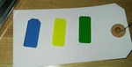 Nos Olympus Microscope Filter Set Of Three Blue Yellow Green 30MM X 13MM. Fixed Price $24.00.
