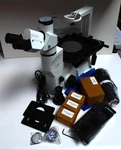 Labomed TCM400 Inverted Microscope With 3 Objectives And Accessories As Is. Fixed Price $849.99.