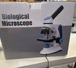 Fokoos Biological Compound Microscope Monocular 4X 10X 40X Magnification. Fixed Price $110.00.