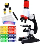 Kids Microscope Kit With Led Light - 100X/400X/1200X Magnification For Stem L.... Fixed Price $26.08.