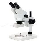 Amscope 7X-45X Binocular Zoom Stereo Microscope On Pillar Stand + 70-LED Light. Fixed Price $378.99.