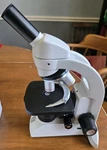 Motic BA50 Biological Lab Microscope W/ 3 Magnifying Lenses And Eyepiece. Fixed Price $69.99.