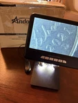 Andonstar AD207 Soldering Digital Microscope 3D Hdmi 4MP 7" Lcd Screen. Fixed Price $81.63.