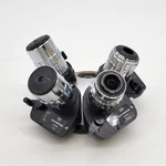 Olympus Microscope Dic Nic Nomarski Neosplan 5X 20X 50X 100X Objectives & Prisms. Fixed Price $1200.00.