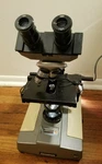 Olympus Bhb Binocular Microscope 10X 40X Rear Lamp. Fixed Price $375.00.