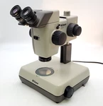 Nikon Stereo Microscope Smz-u With Transmitted Light Stand. Fixed Price $1795.00.