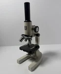 National Model 108 Collectible Microscope Beige Scientific Instrument. Fixed Price $41.99.