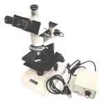 Meiji Techno ML2000/PT10 Metallurgical Microscope, Objective S.plan M20X, 220VAC. Fixed Price $1500.00.