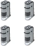 Microflip 100X-250X Led And Uv Lighted Pocket Microscope With Down Slide Ba. Fixed Price $118.99.