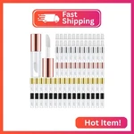Patelai 100 Pieces 1.2 Ml Clear Mini Lip Gloss Tube Refillable Empty Balm. Fixed Price $23.80.