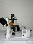 Nikon TS-100F Trinocular Fluorescent Inverted Microscope +c-mount & Power Supply. Fixed Price $3100.00.