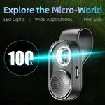 Apexel 100X Microscope Lens Mobile High Magnification For Smartphone. Fixed Price $15.03.